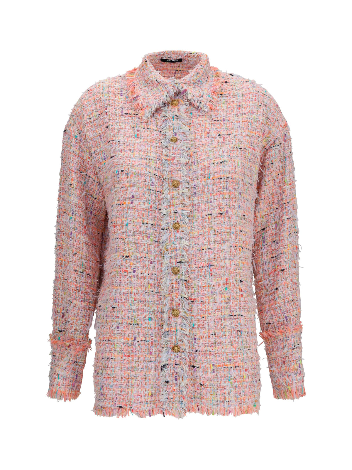Balmain Women Tweed Shirt