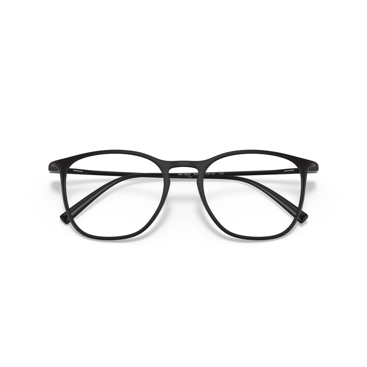 0Ar7202 Minimalist Black Nylon Sunglasses
