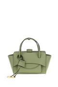 Green Flap S Leather Crossbody Bag