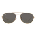Ray Ban Bain Bridge Polarized Green Pilot Unisex Sunglasses RB3735 001/58 57