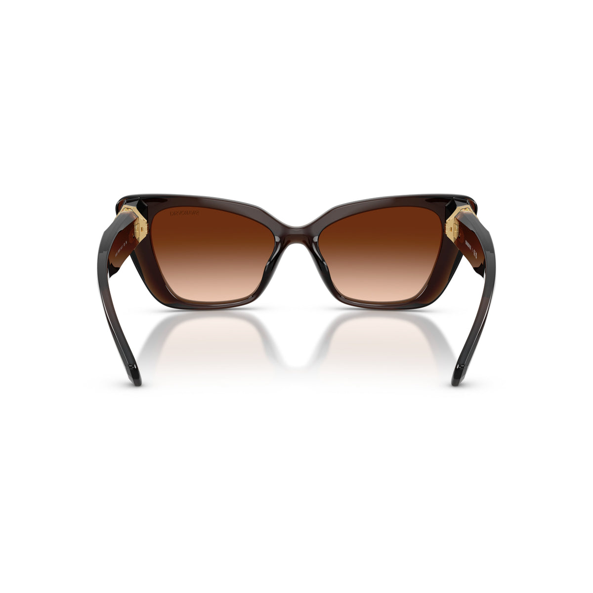 0Sk6047 Bold Cat-Eye Sunglasses with Gradient Lenses