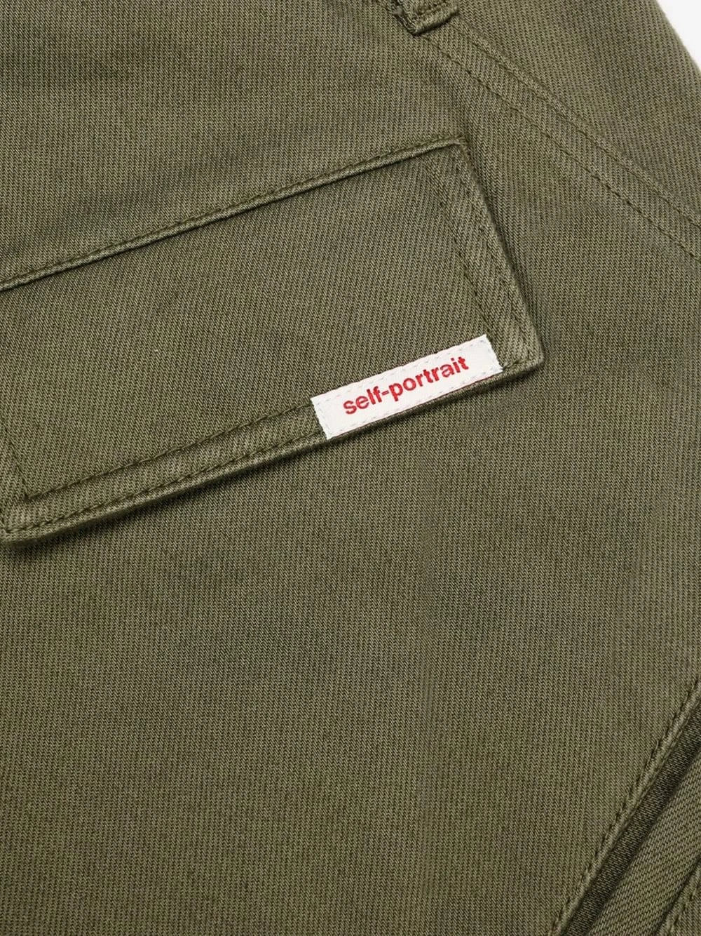 Self-Portrait Women Cargo Jeans
