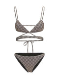 Gucci Women Printed Stretch Jersey Bikini