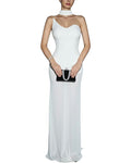 Ariel Tesoro Solid Maxi Dress