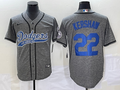 Men's Los Angeles Dodgers Clayton Kershaw #22 Gray Game jersey Joint Edition