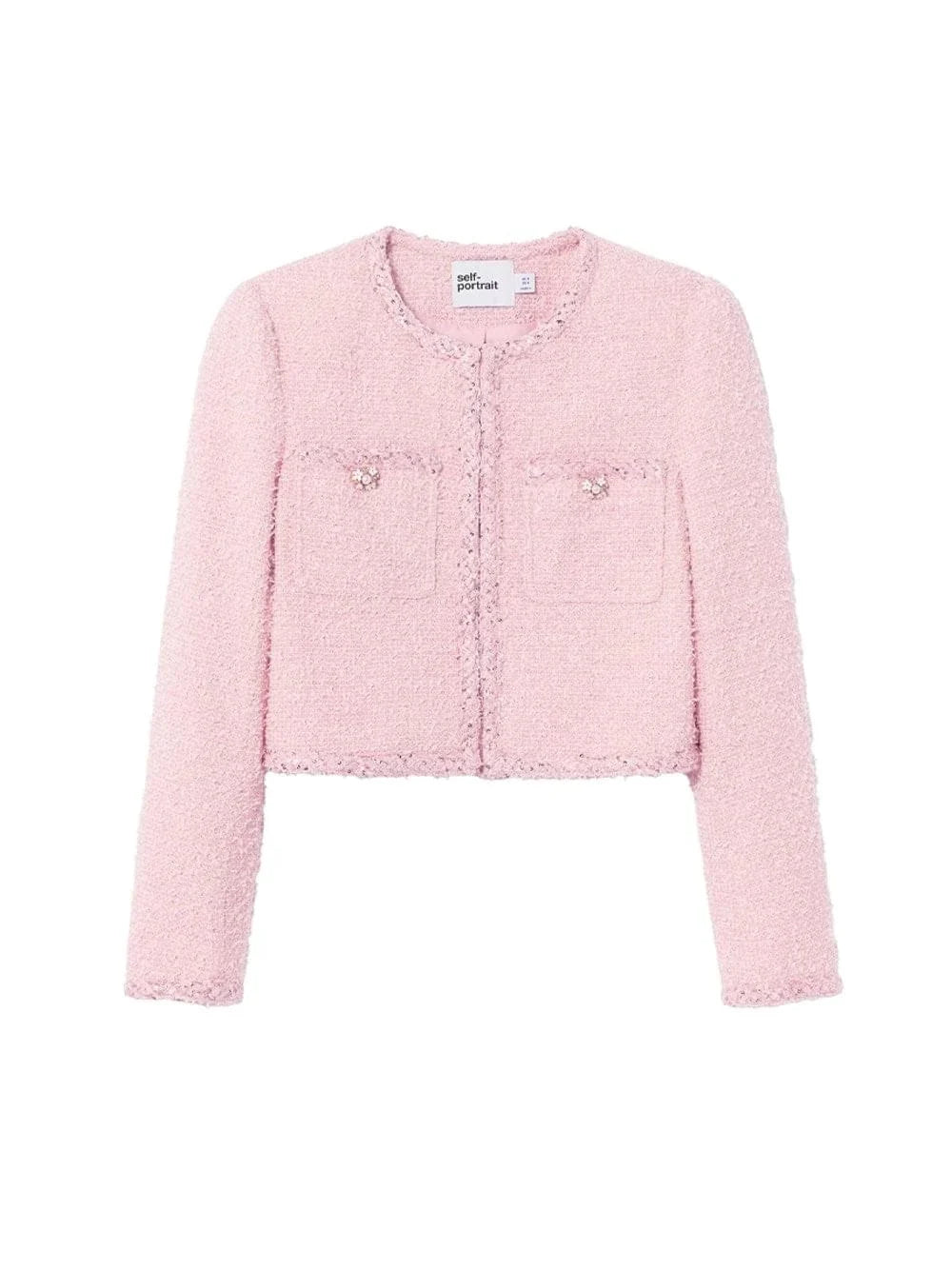 Self-Portrait Women Boucle Jacket