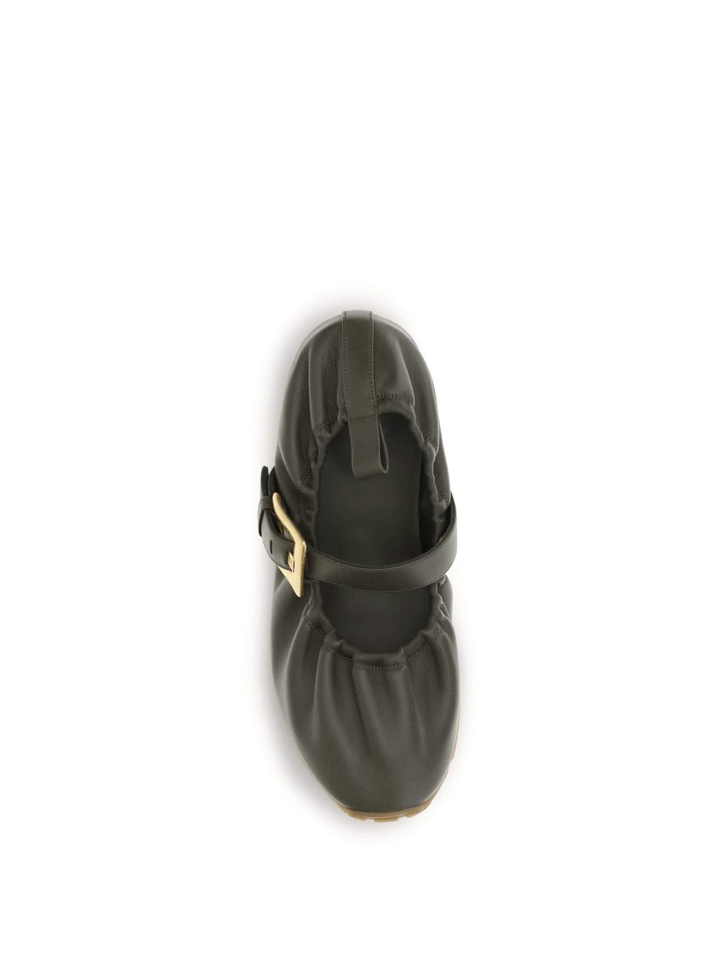 Balmain Women Buckle Strap Ballerinas