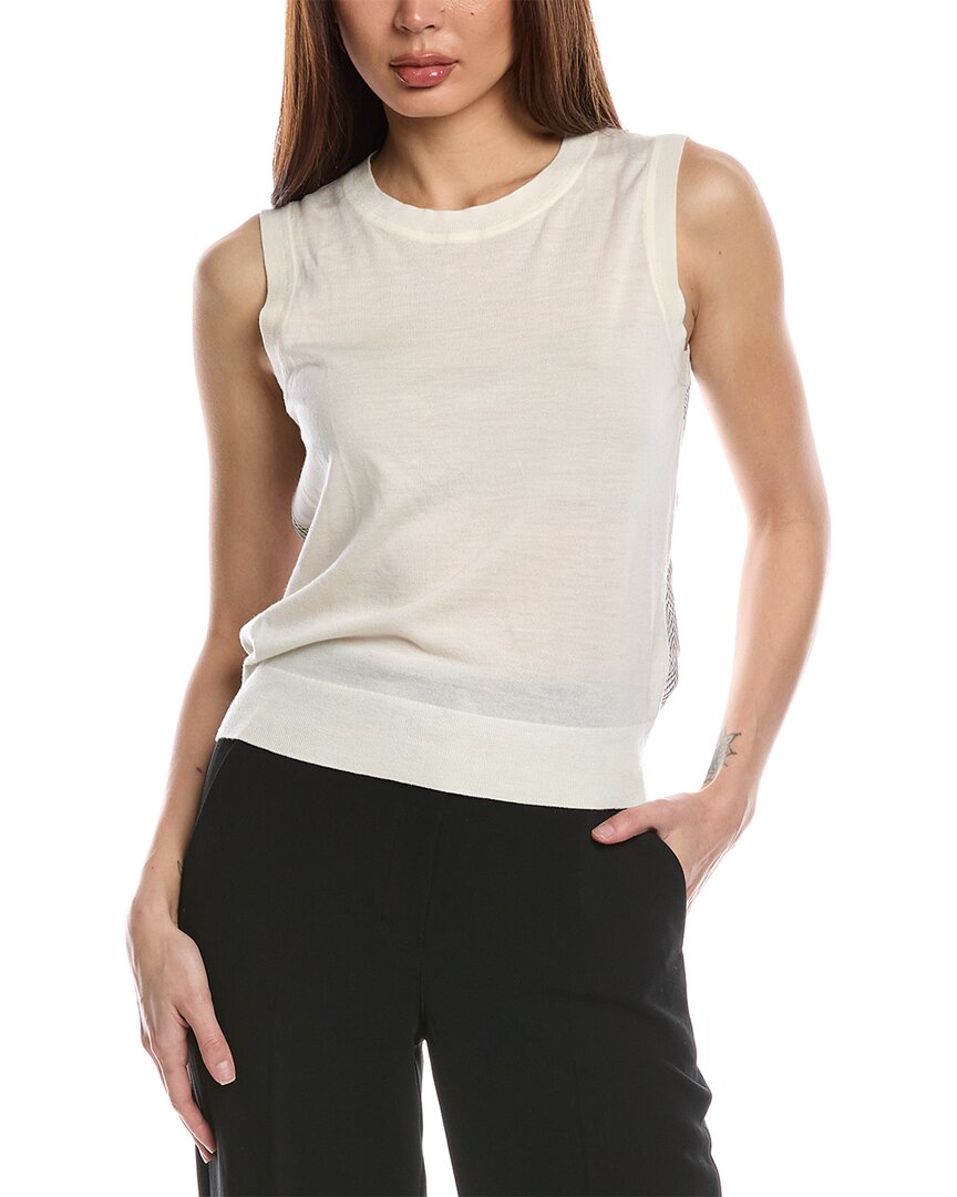 Hugo Boss Flatina Silk-Blend Wool Sweater