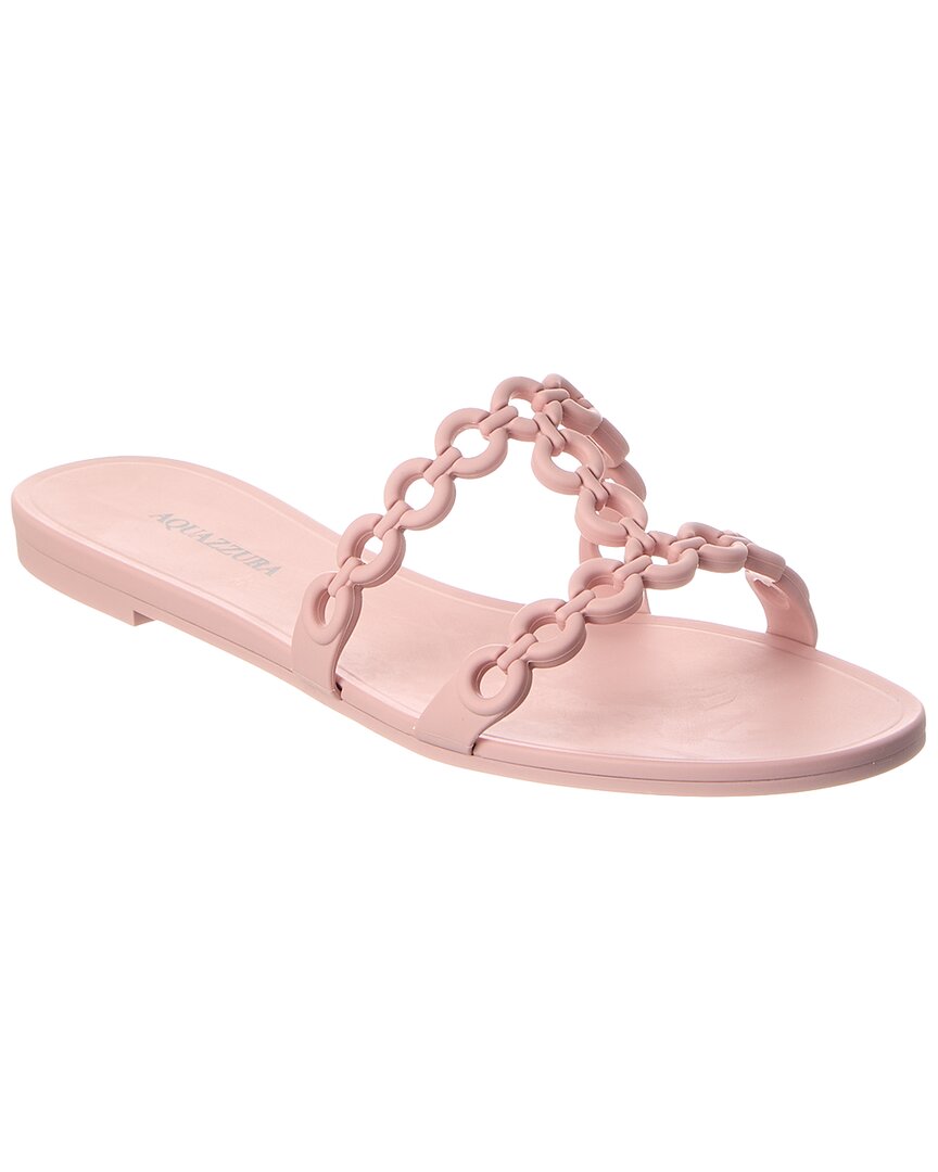 Aquazzura Infinity Chain Jelly Sandal