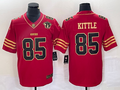 Men's San Francisco 49ers George Kittle #85 Scarlet Vapor F.U.S.E. Limited jersey