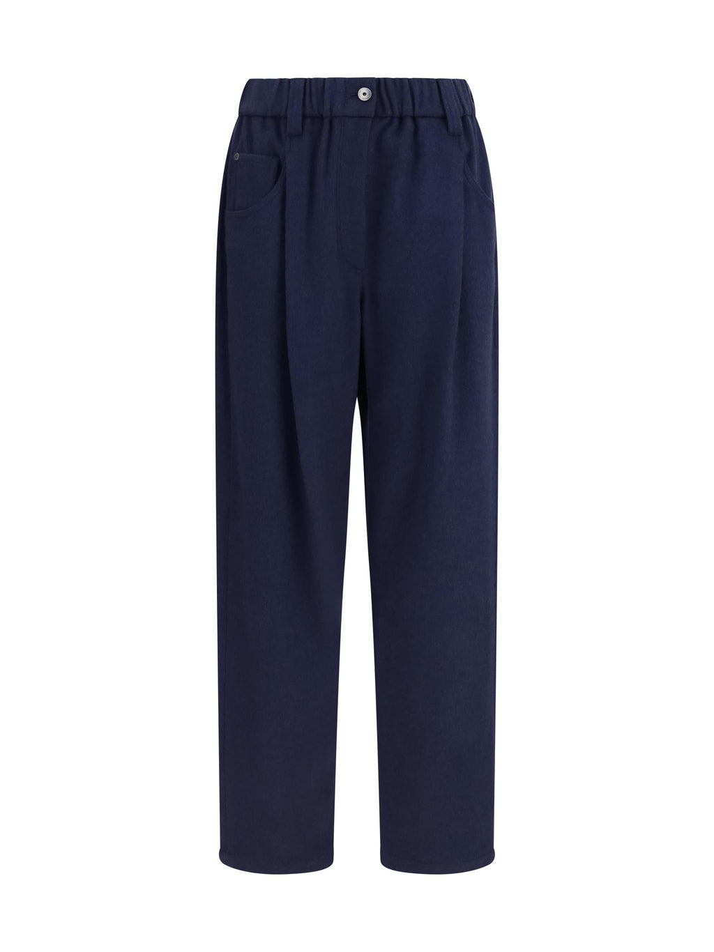 Brunello Cucinelli Women Stretch Wool Pants