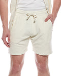 WEATHERPROOF VINTAGE Geometric Terry Drawstring Short