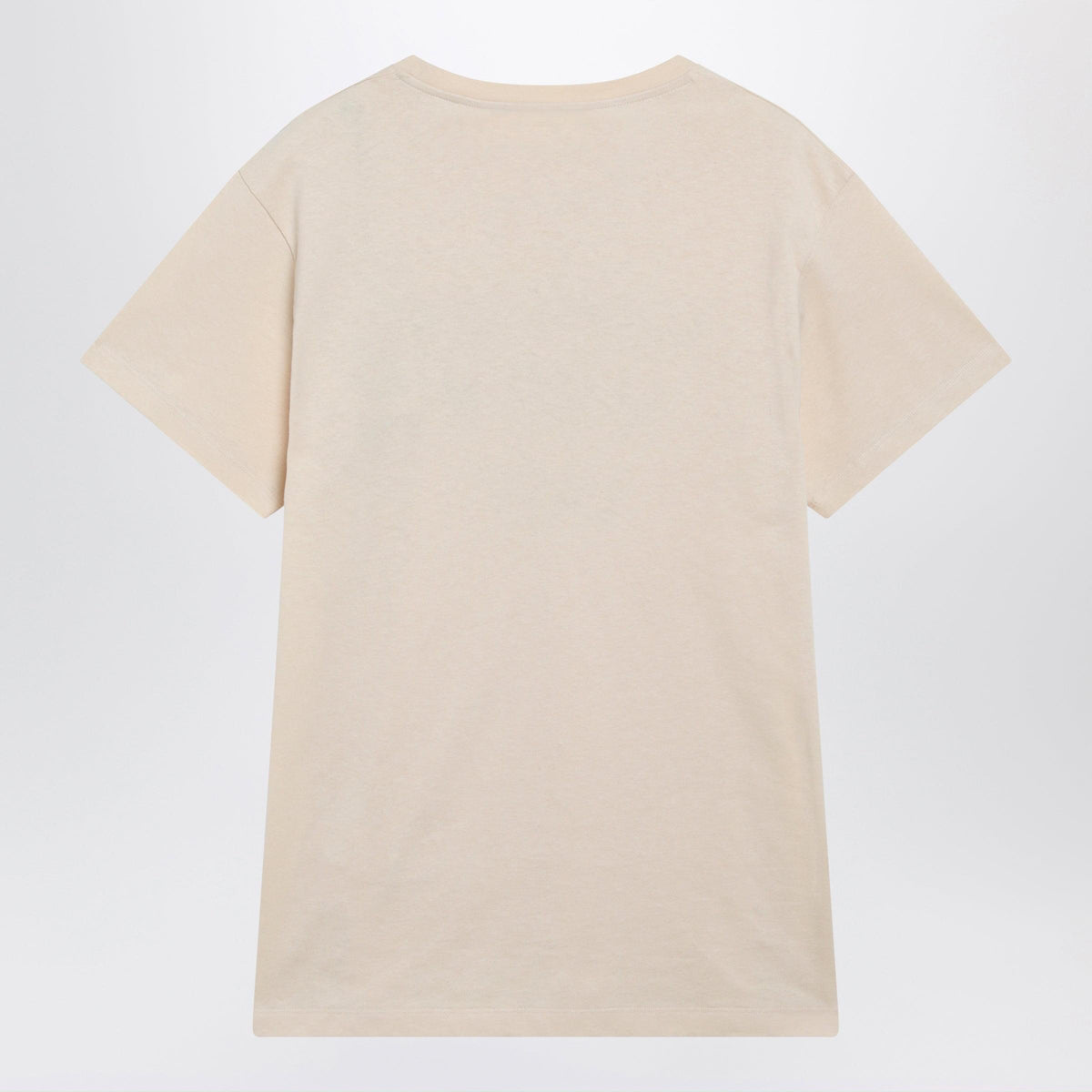 Valentino Panther Lady Cotton Jersey T-Shirt In Birch/Black Women