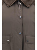 Brunello Cucinelli Women Down Jacket With Wool Sleeves