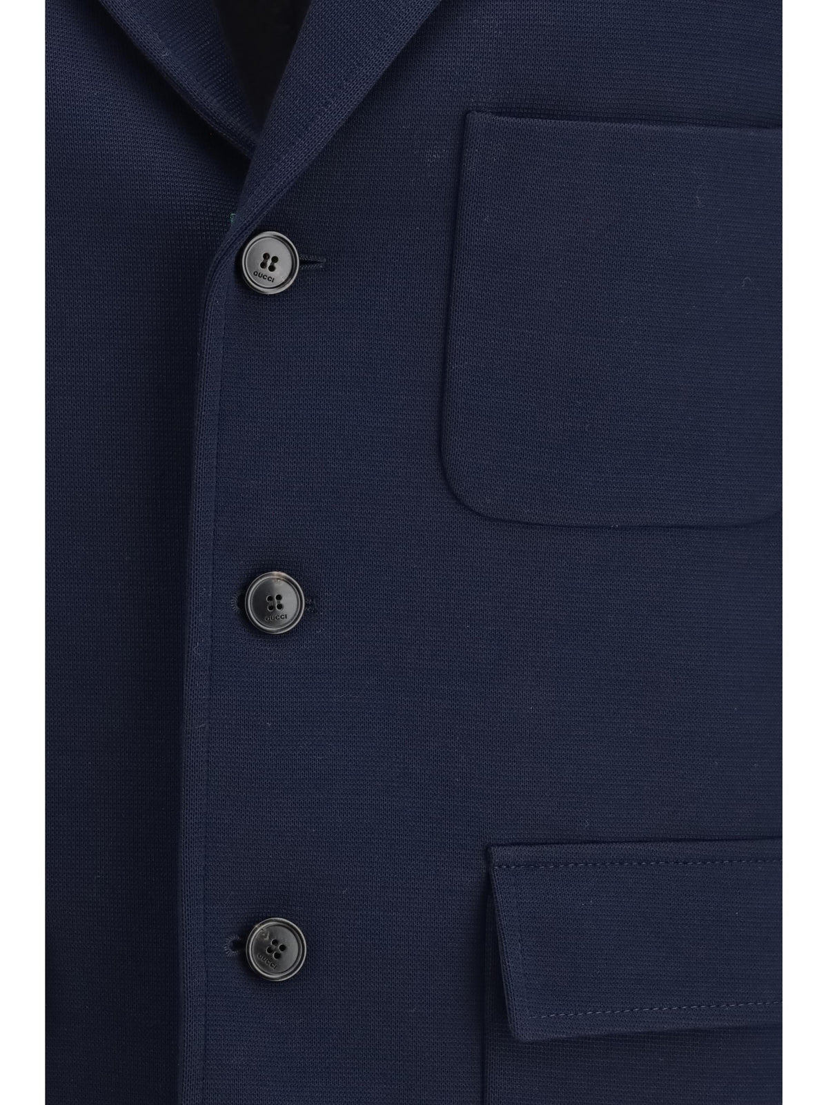 Gucci Men Cotton Jersey Jacket
