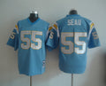 Men's San Diego Chargers Junior Seau Mitchell & Ness Blue Legacy Replica jersey