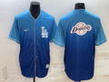 Men's Los Angeles Dodgers Blue Authentic Patch jersey