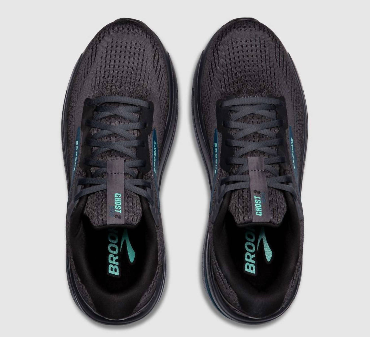Men's Ghost Max 2 Running Shoe In Ebony/cockatoo/blue Sapphire
