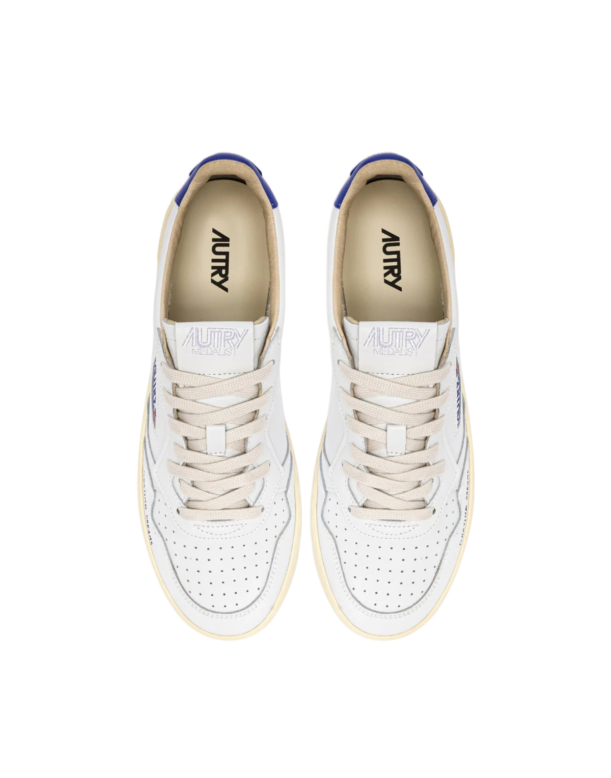 Medalist Low Men’s White/Blue Sneakers