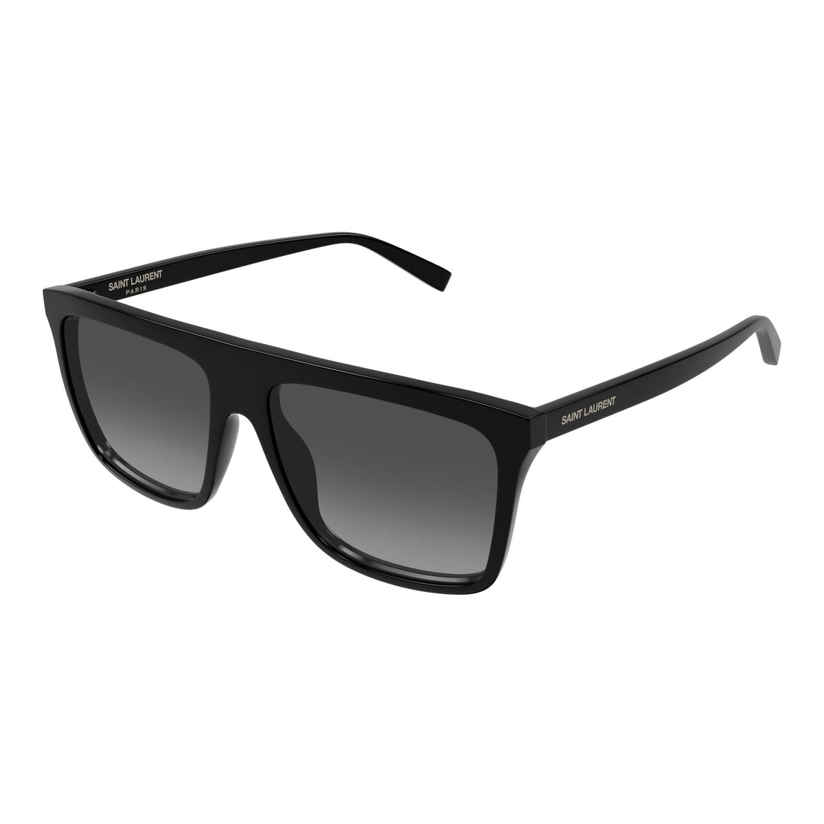 Bold Rectangular Frame Sunglasses In Recycled Acetate