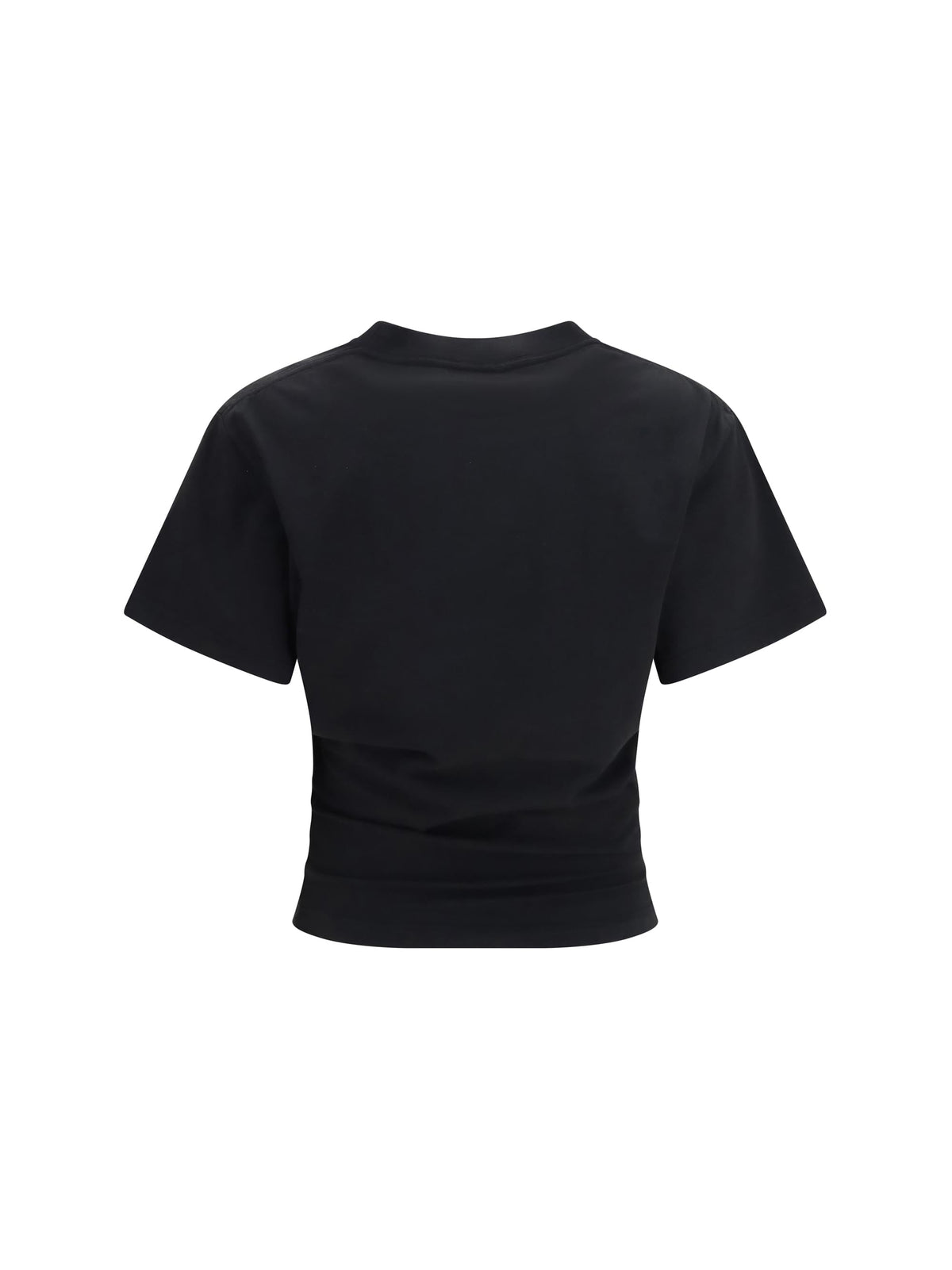Balenciaga Women Vintage Holiday Cropped T-Shirt