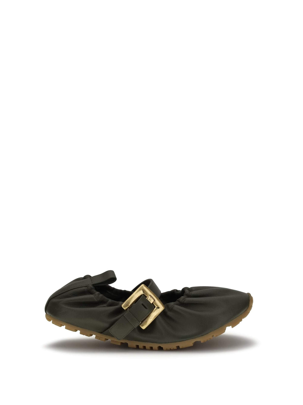 Balmain Women Buckle Strap Ballerinas