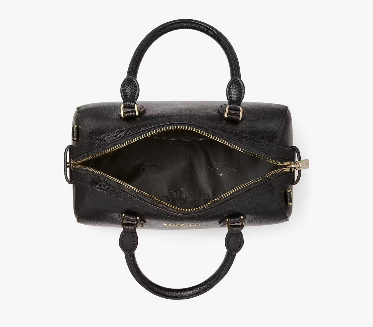 NWT Kate Spade Leather Madison Small Dolly Duffle Crossbody Bag In Black