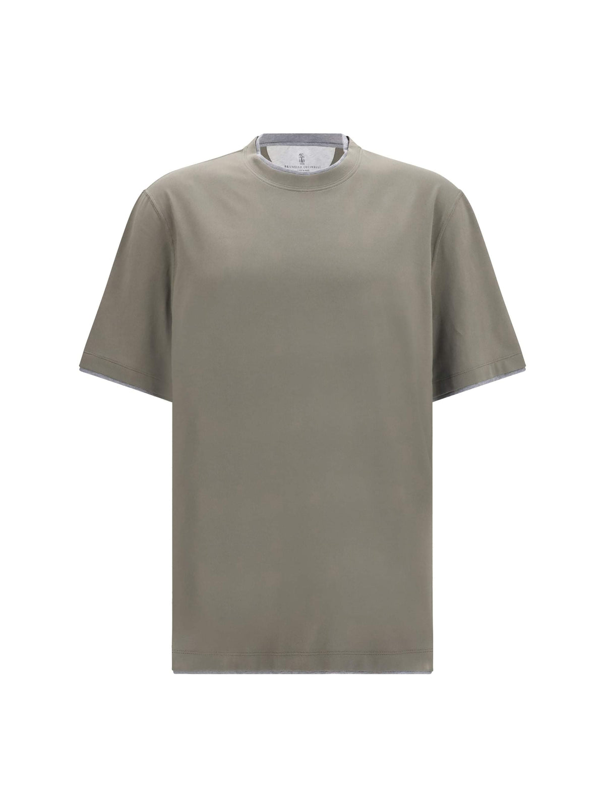 Brunello Cucinelli Men Cotton T-Shirt