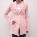 ALEXANDER WANG PINK VELVET BLAZER - SIZE 0