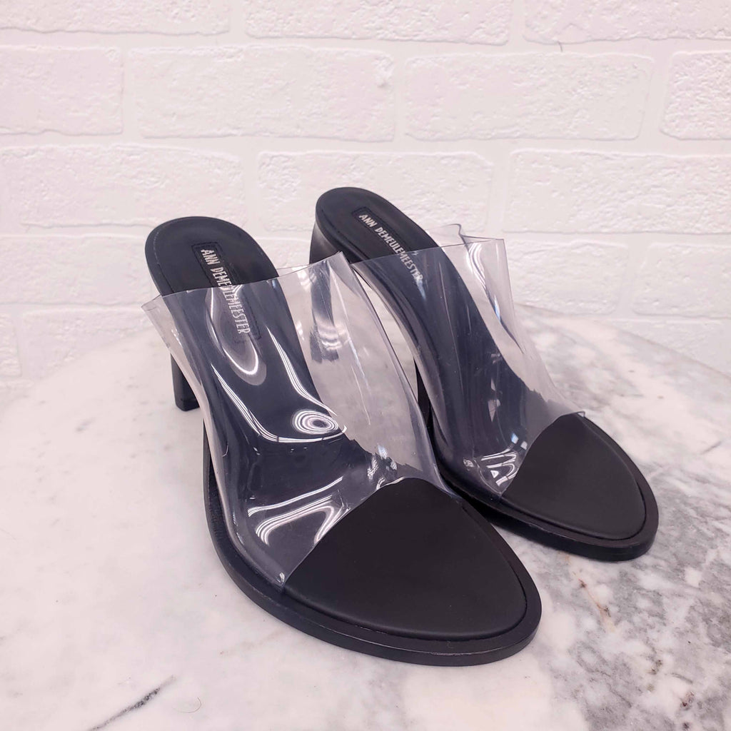 ANN DEMEULEMEESTER PVC HEELS - SIZE 37