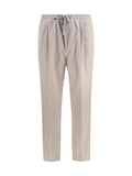 Brunello Cucinelli Men Corduroy Drawstring Pants