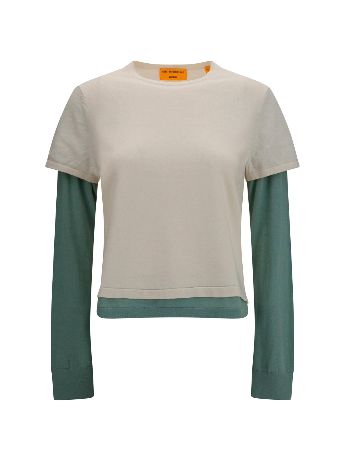 Guest In Residence Women Layered Sweater