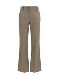 Brunello Cucinelli Women Slim Flared Pants