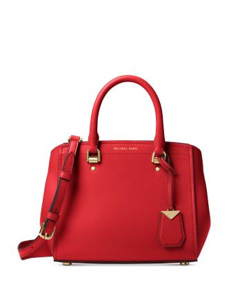Michael Michael Kors Benning Leather Messenger