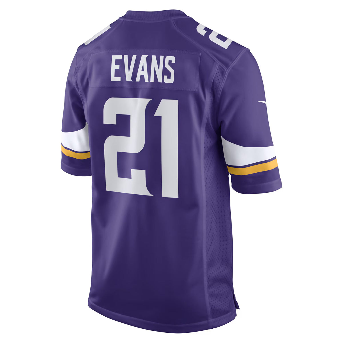Minnesota Vikings Akayleb Evans Purple Game Player Jersey