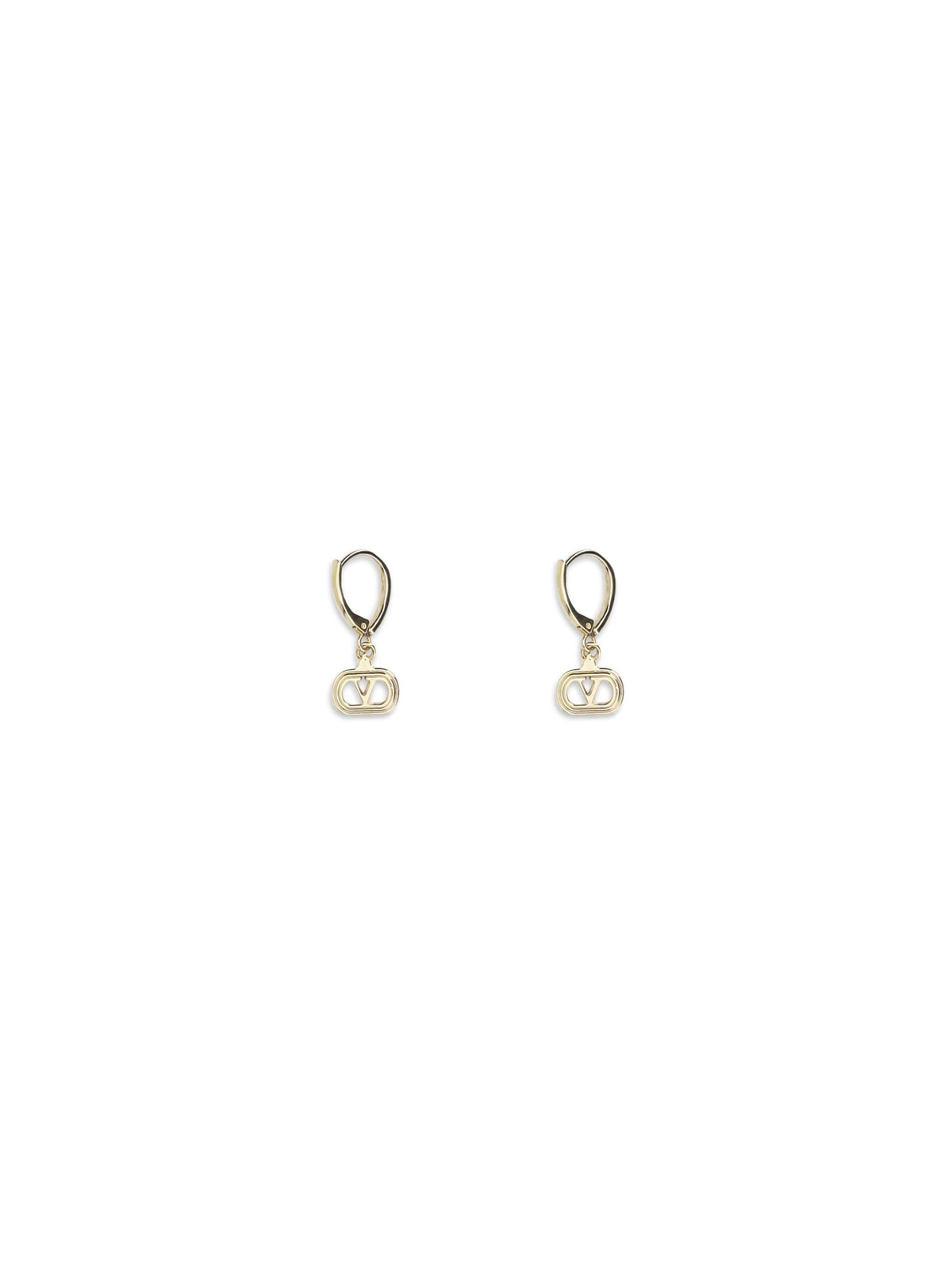 Valentino Garavani Women Ovalette Earrings In Metal And Swarovski® Crystals