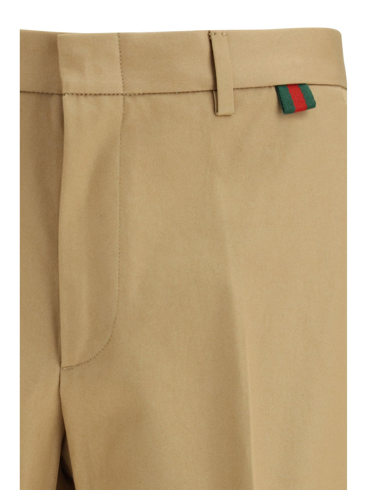 Gucci Men Cotton Trousers