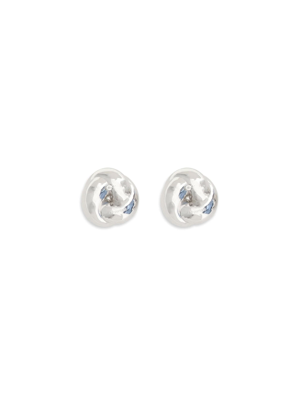 Self-Portrait Women Silver Knot Earrings