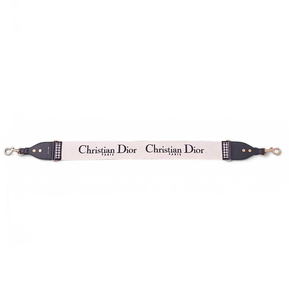 CHRISTIAN DIOR HOUNDSTOOTH PURSE STRAP