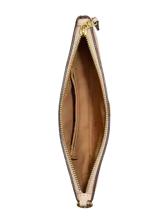 Coach Small Wristlet With Floral Print
