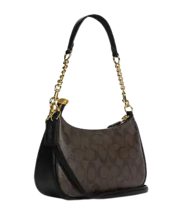 Coach Teri Shoulder Bag In Signature Canvas