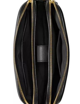 Michael Michael Kors Crossgrain Leather Double Zip Crossbody