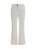 Brunello Cucinelli Women Slim Flared Pants