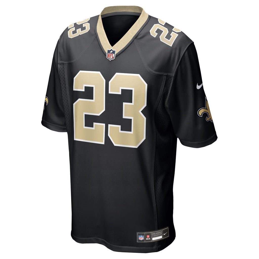 New Orleans Saints Julian Blackmon Black Team Game Jersey