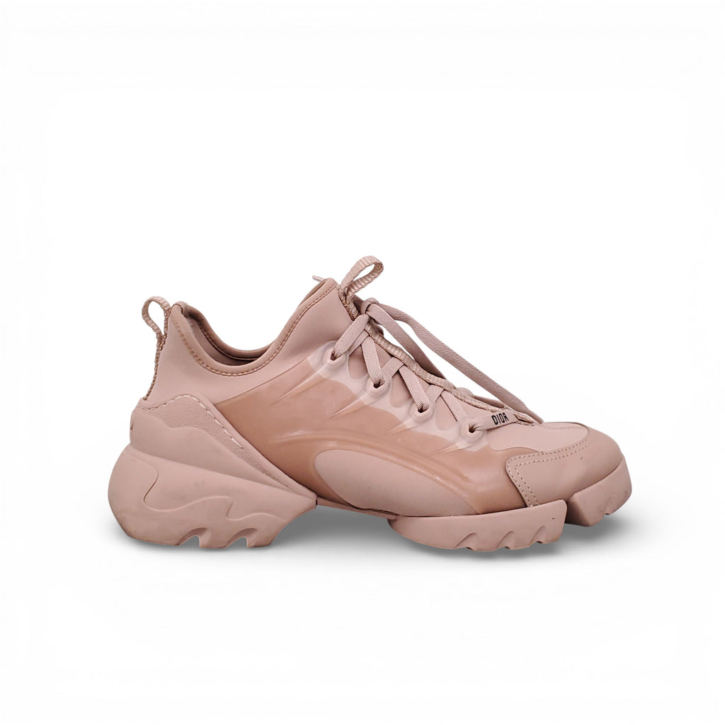 DIOR PINK D-CONNECT CHUNKY SNEAKERS - SIZE 39