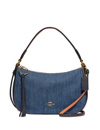 Coach Denim Sutton Crossbody