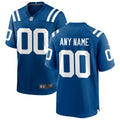 Indianapolis Colts Royal Custom Game Jersey