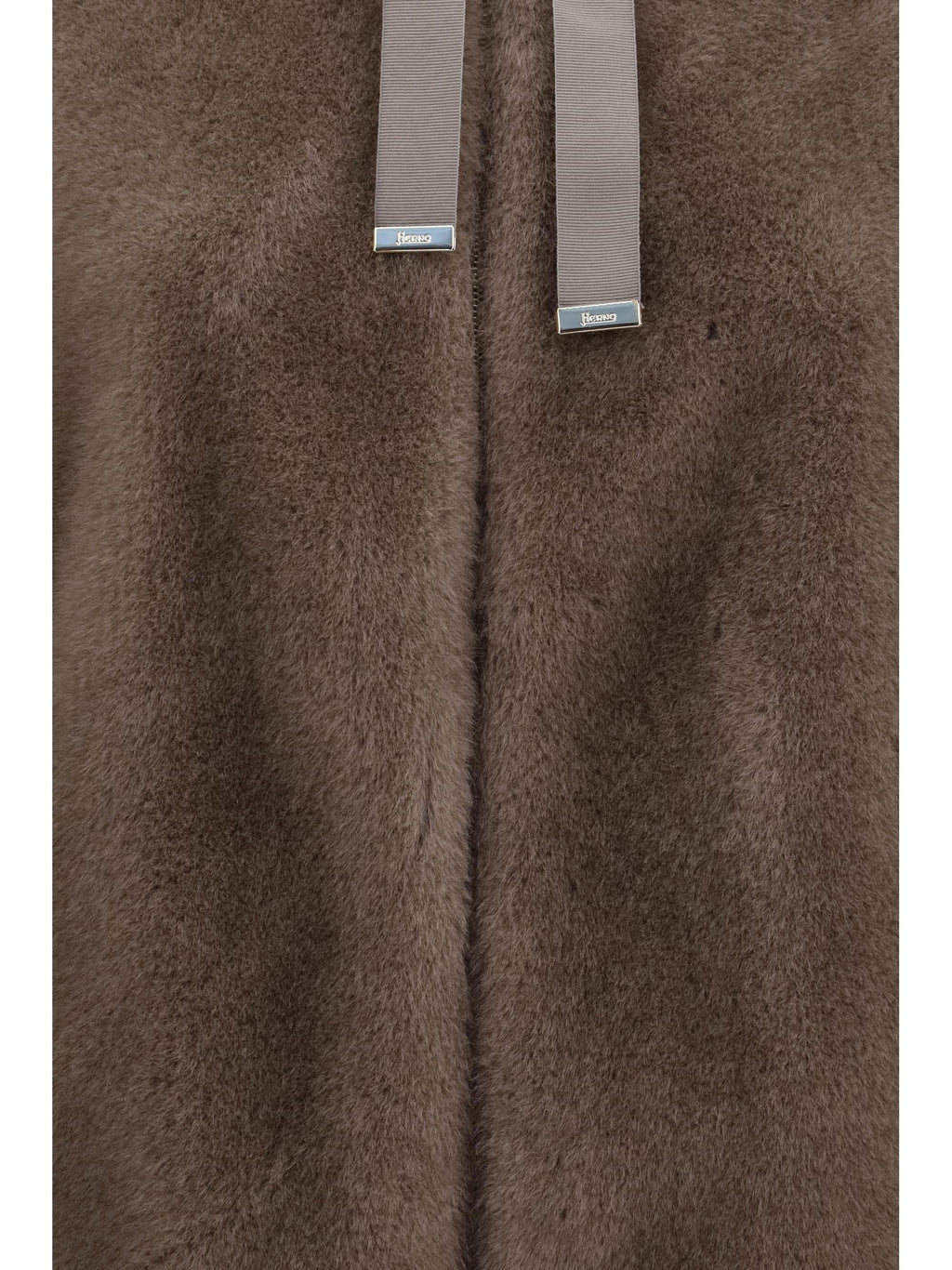 Herno Women Hooded Jacket In Eco-Fur