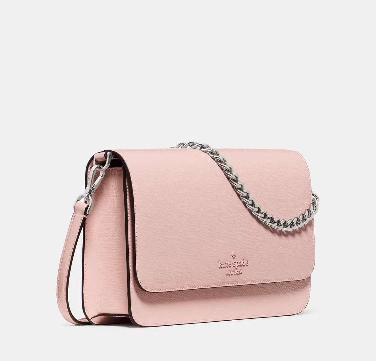 NWT Kate Spade Madison Willow Medium Convertible Crossbody Bag In Pink