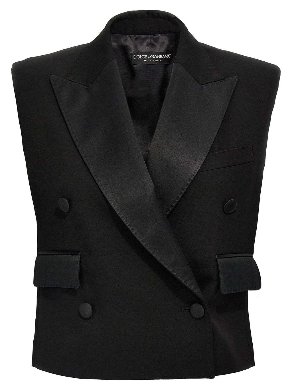Dolce & Gabbana Women Tuxedo Gilet